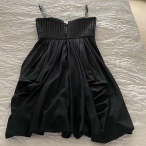 Dress, black evening short dress size 0 . BCBG